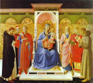Annalena Altarbildnis — Fra Angelico