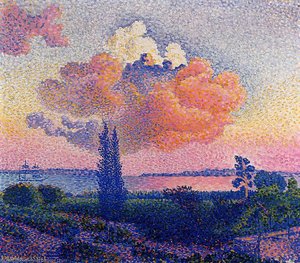 The Pink Cloud — Henri Edmond Cross