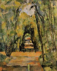 Trållet Ved Chantilly — Paul Cézanne