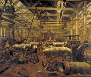 Shop For Machining 15 Inch Shells Singer Manufacturing Company, Clydebank, Glasgow — Anna Airy