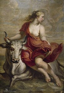 The Rape Of Europe — Erasmus Quellinus Ii