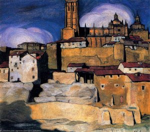 The Cathedral Of Segovia — Ignacio Zuloaga Y Zabala