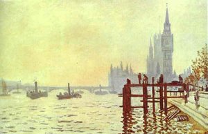 The Thames at Westminster (Westminster Bridge)