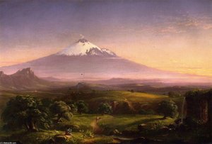 View Of Mt. Etna — Thomas Cole