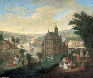 Landscape With Cottages — Reyer Van Blommendael