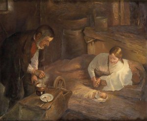 Christmas Night — Fritz Von Uhde