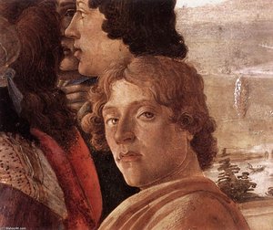 Uctění Mudrců (detail) (9) — Sandro Botticelli