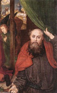 Ærevide Af Pastorerne (detalje) — Hugo Van Der Goes