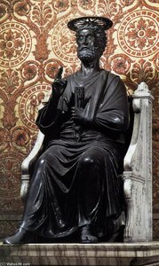 The Statue Of Saint Peter — Arnolfo Di Cambio