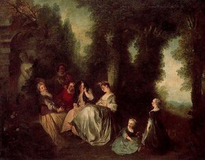 Garden Party — Nicolas Lancret