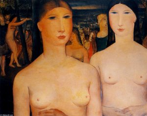 Girls By The Sea — Paul Delvaux