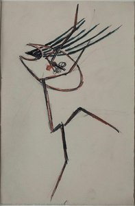 Etude Pour Danseuse À La Palette — Julio González