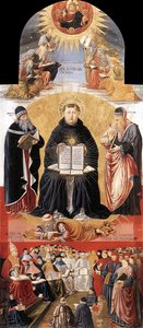 Triumph Of St Thomas Aquinas — 베노초 고촐리