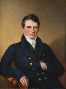 Portrait Of Captain Moses Owen Of Bath, Maine — James Peale