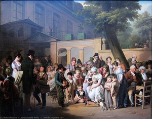 L'entrée Au Jardin Turc — Louis Léopold Boilly