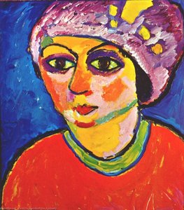 Der Violette Turban — Alexej Von Jawlensky