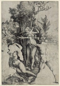 Hercules Vid Korsvägen — Albrecht Dürer