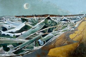 Totes Meer (dead Sea) — Paul Nash