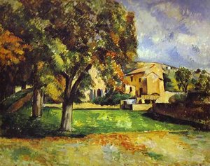 Träd I Parken — Paul Cézanne