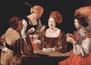 Truffatore Con L'asso Di Bassa — Georges De La Tour