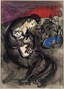 Pláč Jeremiaha — Marc Chagall