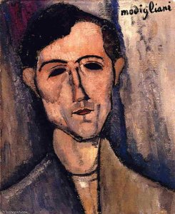 Cabeza De Hombre (retrato De Un Poeta) — Amedeo Modigliani
