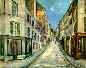 Paris Street — Maurice Utrillo