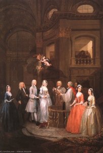 Il Matrimonio Di Stephen Bechingham E Mary Cox — William Hogarth