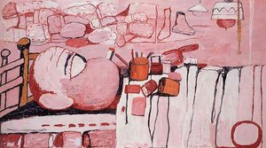 Painter In Bed — Philip Guston