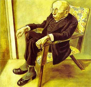 Portrait Of The Writer Max Herrmann Neisse — George Grosz