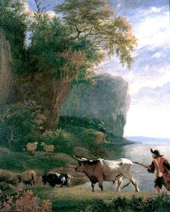 Landscape With A Drover — Jan Asselijn