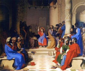 Gesù Tra I Dottori — Jean-auguste-dominique Ingres