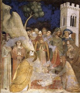 Le Miracle De L'enfant Ressuscité (scène 5) — Simone Martini