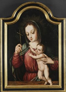 Virgin And Child — Luis De Morales