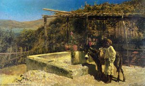 By The Well — Edwin Lord Weeks