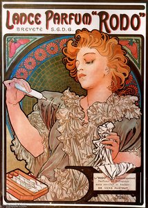 Lance-parfum Rodo — Alfons Maria Mucha
