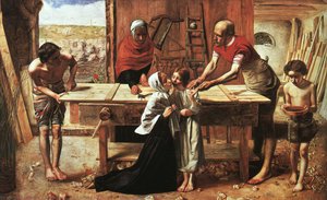 Christ In The House Of His Parents — John Everett Millais
