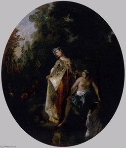 Bathers — Nicolas Lancret