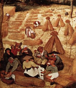 Derlinė Rugia (detalė) — Pieteris Bruegelis Vyresnis