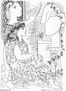 Due Modelli Vestiti — Pablo Picasso