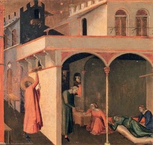 Scenes Of The Life Of St Nicholas (11) — Ambrogio Lorencetti