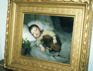 Sleep, (painting) — Abbott Handerson Thayer