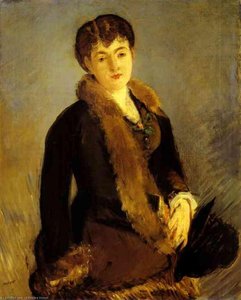 Portrait Of Mademoiselle Isabelle Lemonnier — Édouard Manet