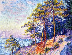 Seaside (also Known As Le Sentier De La Douane, Saint-tropez) — Paul Signac