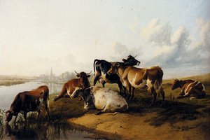 The Church Meadows — Thomas Sidney Cooper