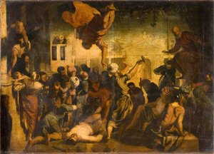 The Miracle Of The Hammer (after Jacopo Tintoretto) — Joseph Arthur Palliser Severn