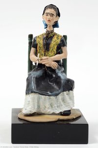 Frida Sitting — Teodoro Torres Orea