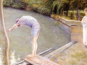Plavčík — Gustav Caillebotte
