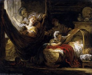 The Cradle — Jean-honoré Fragonard