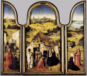 Triptych Adoracije Mudrih — Jeroen Bosch